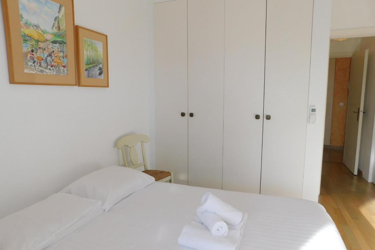 Air-Conditioned 4-Room "Marine Villeneuve" Flat With Pool And Parking Extérieur photo