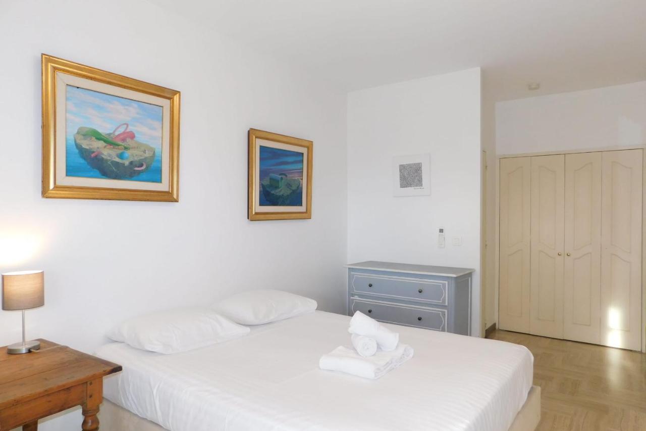 Air-Conditioned 4-Room "Marine Villeneuve" Flat With Pool And Parking Extérieur photo