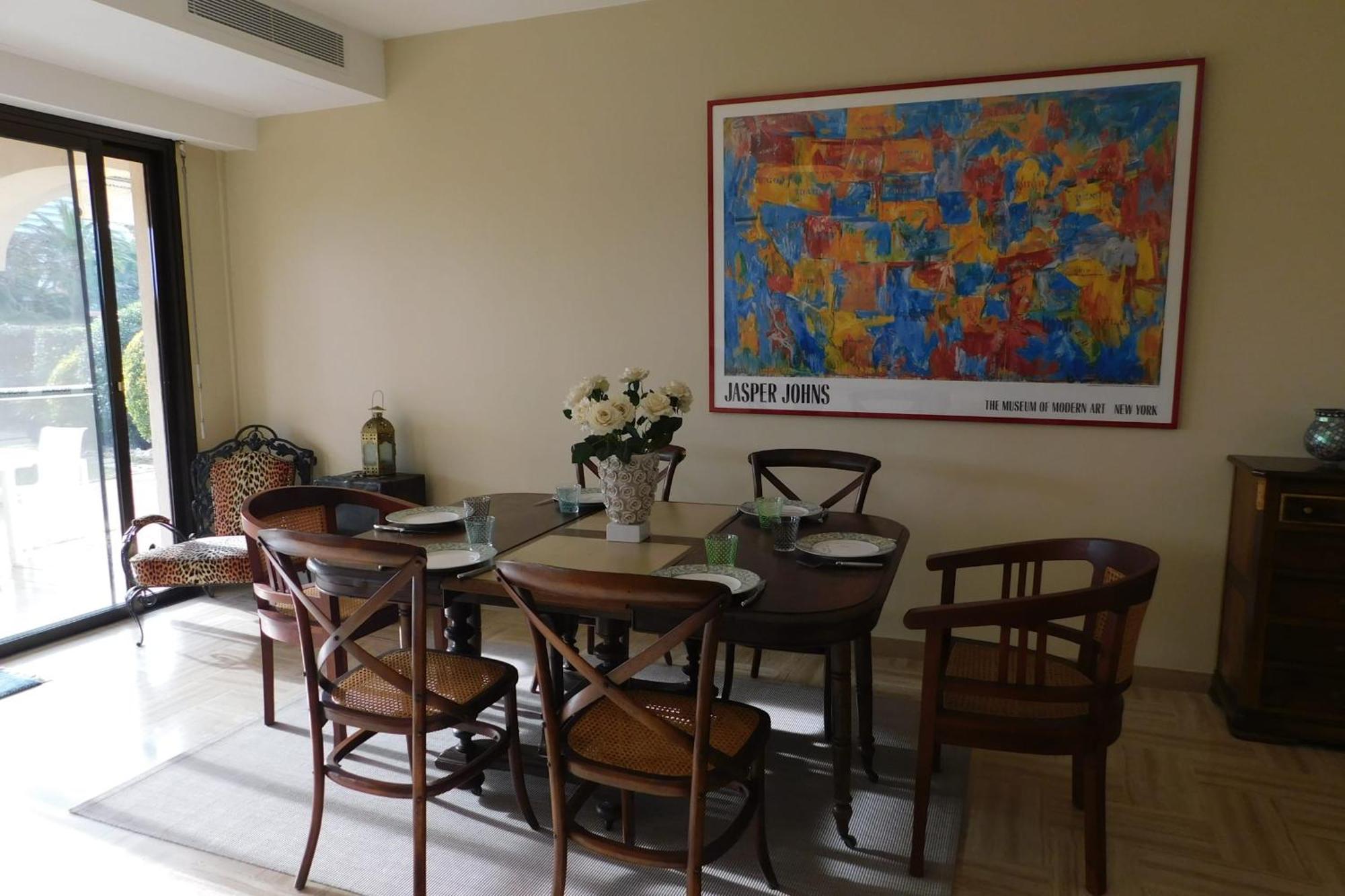 Air-Conditioned 4-Room "Marine Villeneuve" Flat With Pool And Parking Extérieur photo